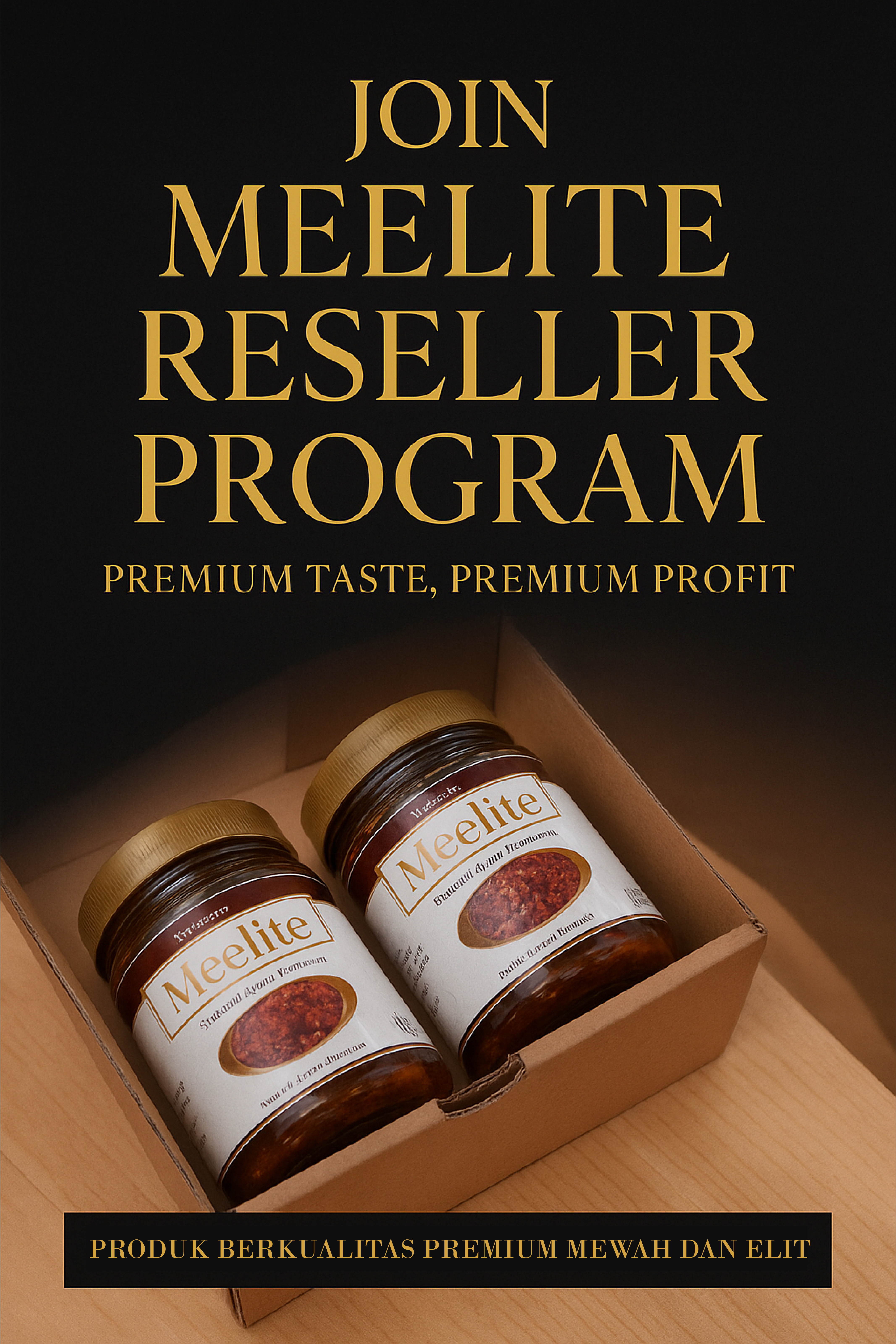 Handshake partnership reseller Sambal Meelite